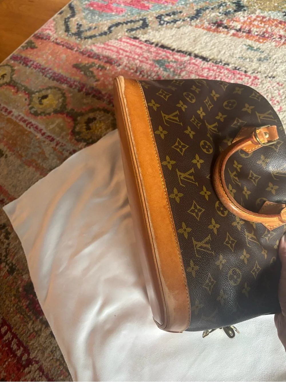 Louis Vuitton Vintage Monogram Alma PM Top Handle Bag - 1997